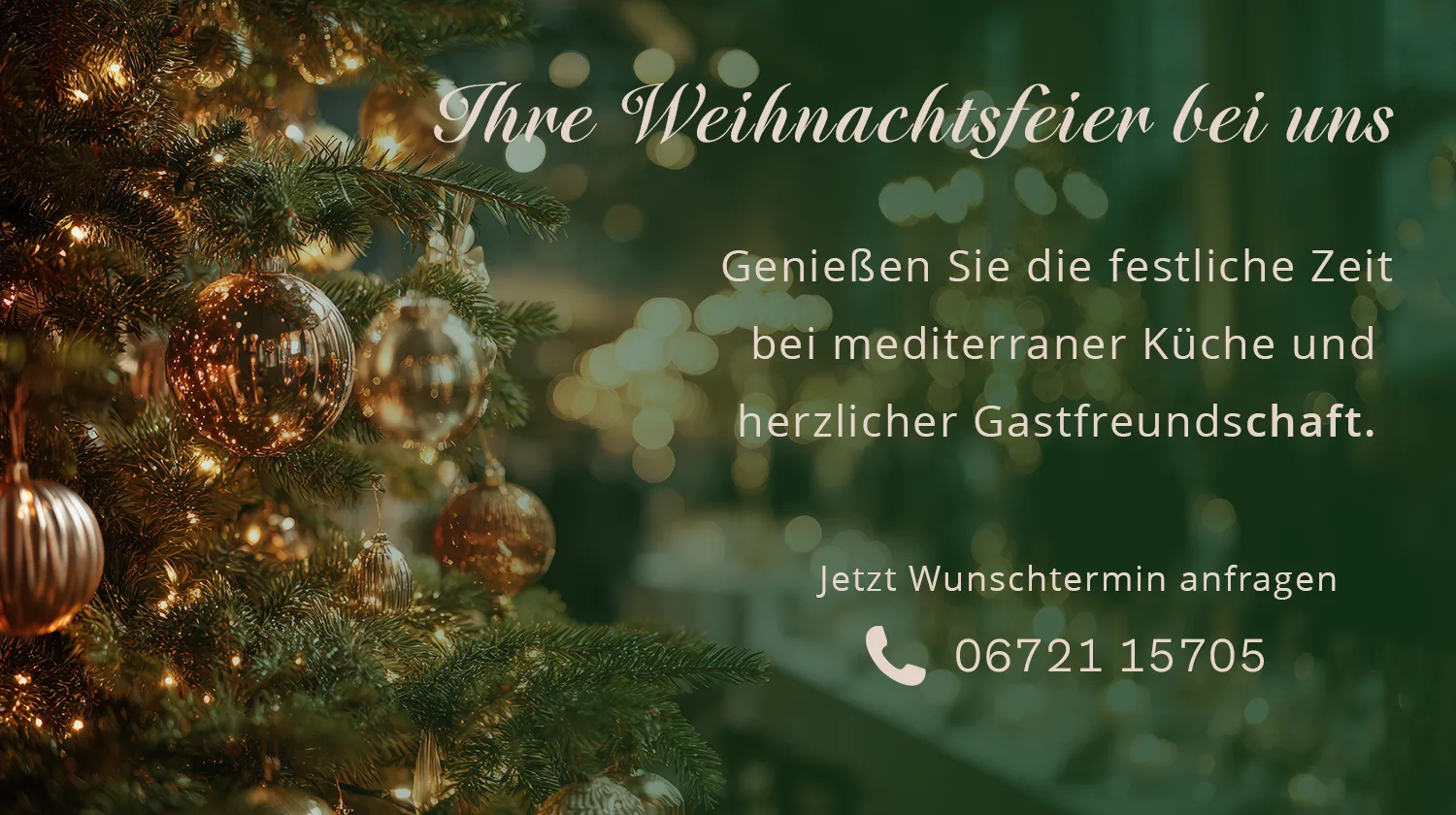 Weihnachtsfeier im Delphi